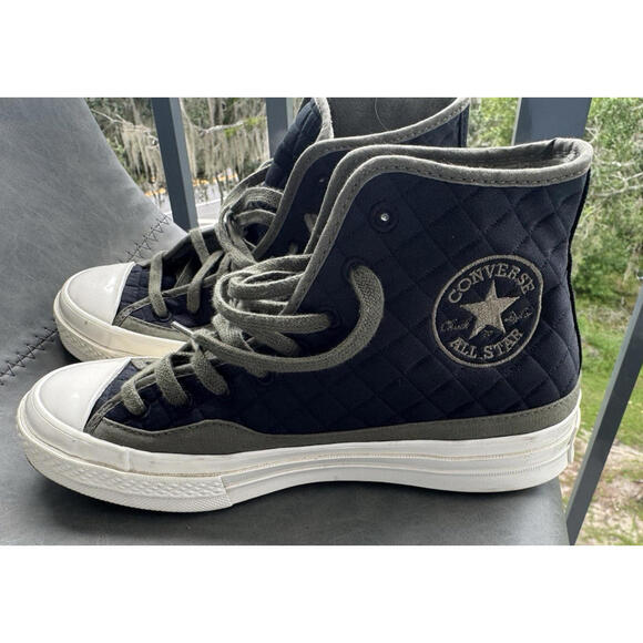 Converse Shoes - Converse Chuck Taylor Fleece Quilted‎ High Top Sneakers Sz 6.5W 8.5M